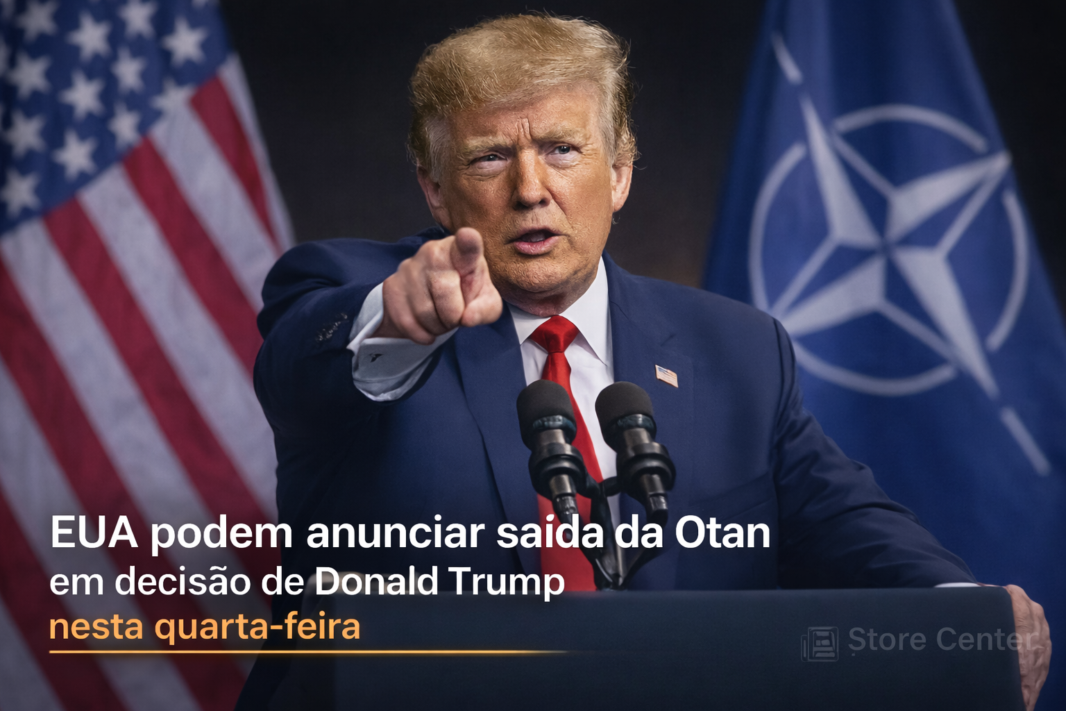 EUA podem anunciar saída da Otan em decisão de Donald Trump nesta quarta-feira
